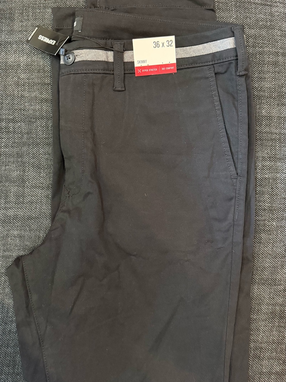 Express Men's Skinny Chinos - Black